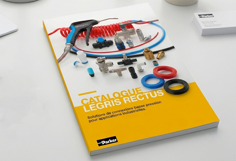 Mise en page de catalogues - Industrie