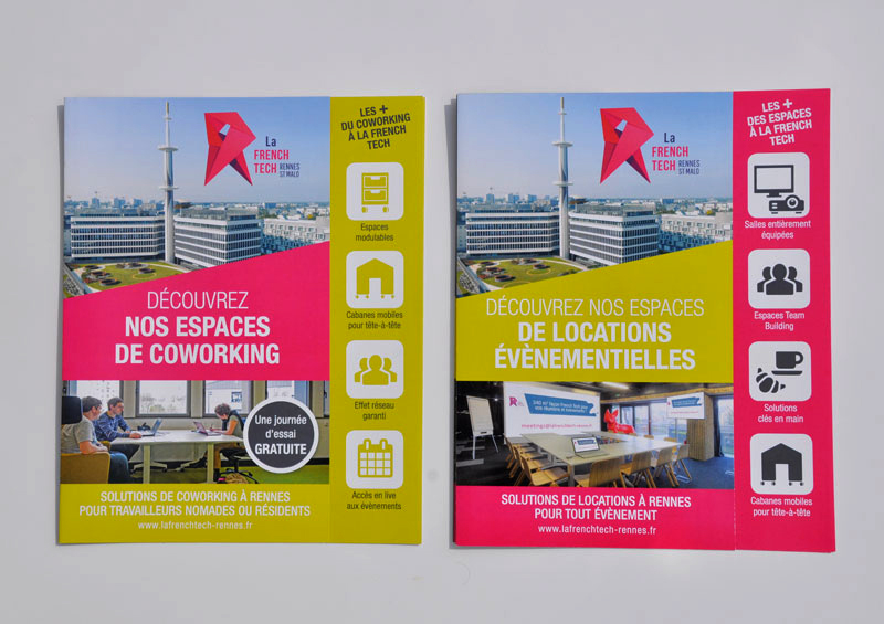 Plaquettes French Tech Rennes Saint-Malo